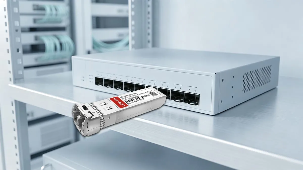 Compatible avec le module MRV SFP-10GDWZR-52 LINK-PP Démonstration d'utilisation du module SFP+ 10G