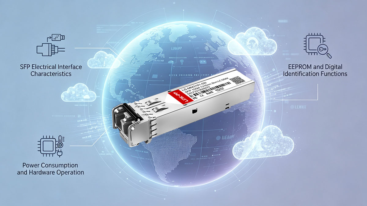 Cisco GLC-FE-100FX-RGD Electrical Specifications
