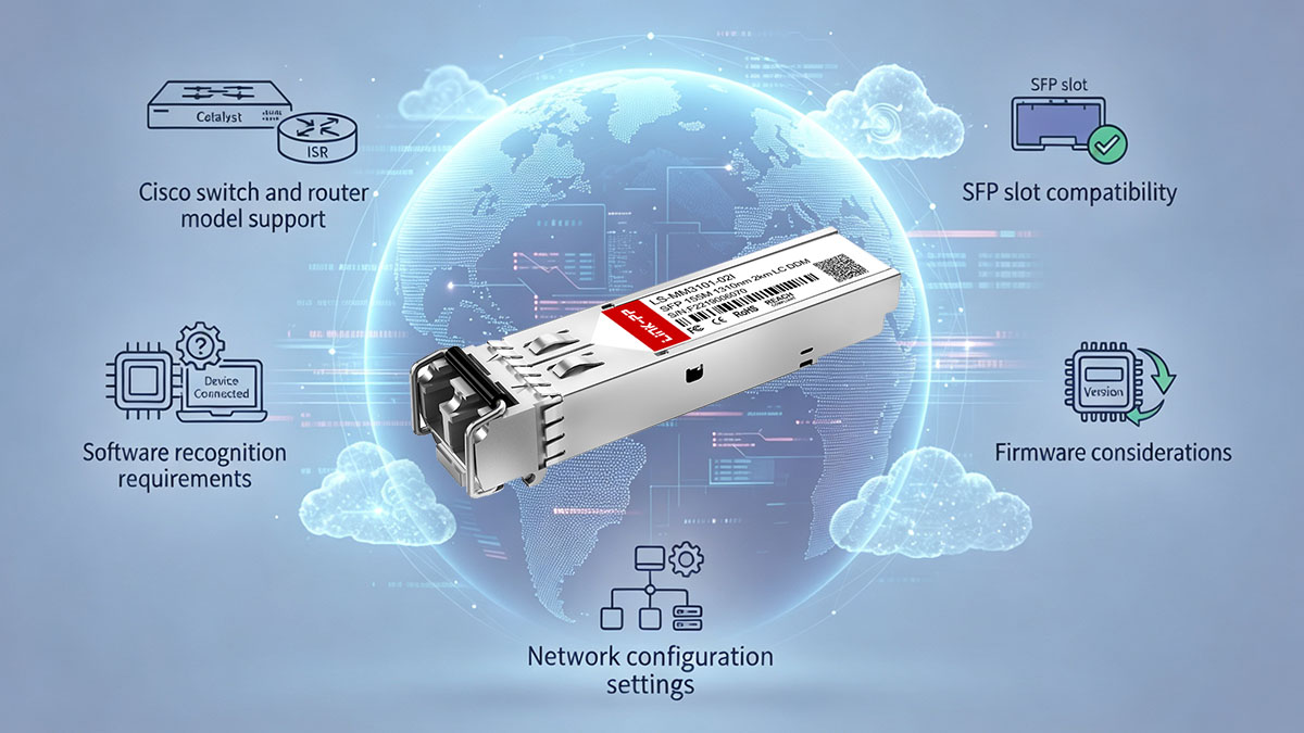 Cisco GLC-FE-100FX-RGD Compatibility Considerations