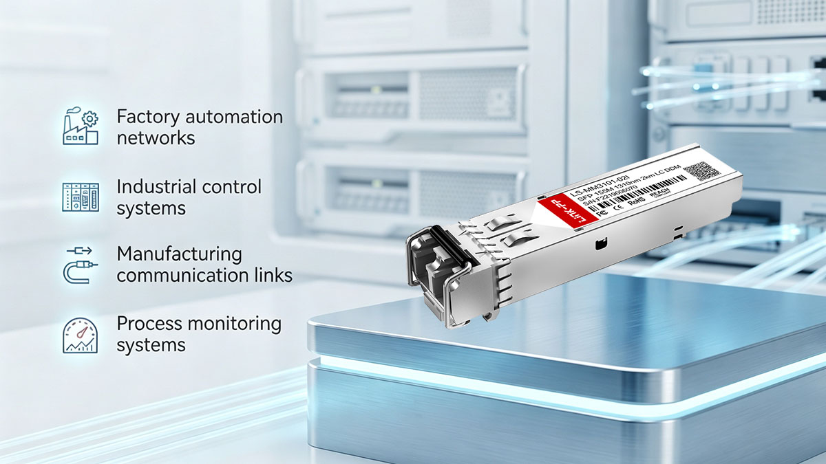Cisco GLC-FE-100FX-RGD Applications in Industrial Networks