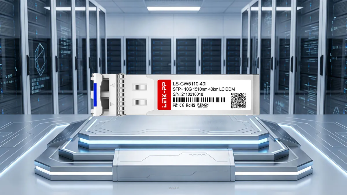 Compatible con Cisco CWDM-SFP10G-1510-I LINK-PP Especificaciones del SFP+ CWDM de 10G