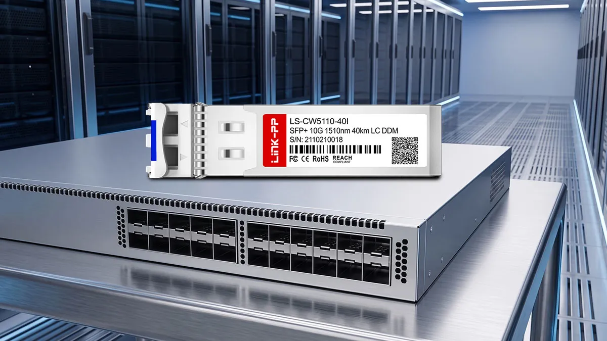 Compatible con Cisco CWDM-SFP10G-1510-I LINK-PP Módulo óptico SFP+ de 10G