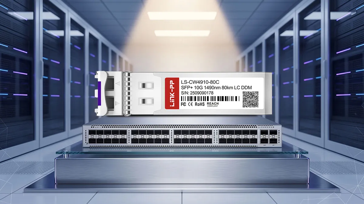 FS CW-SFP10G80-49 Compatible LINK-PP 10G SFP+ Optical Module