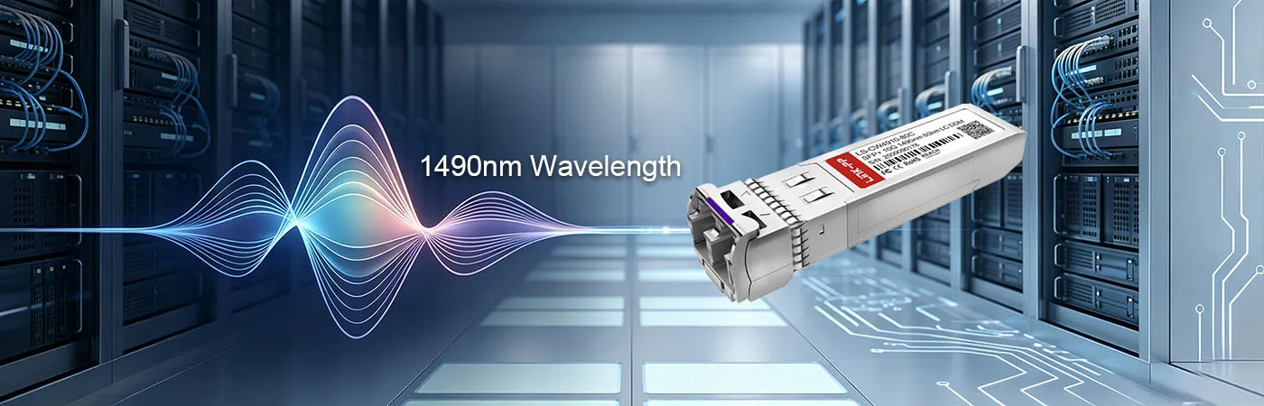 CW-SFP10G80-49 Module with 1490nm Wavelength