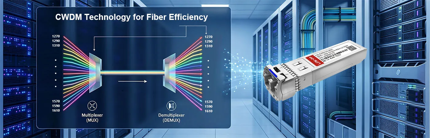 CWDM-SFP10G-1510 Module with CWDM Technology for Fiber Efficiency