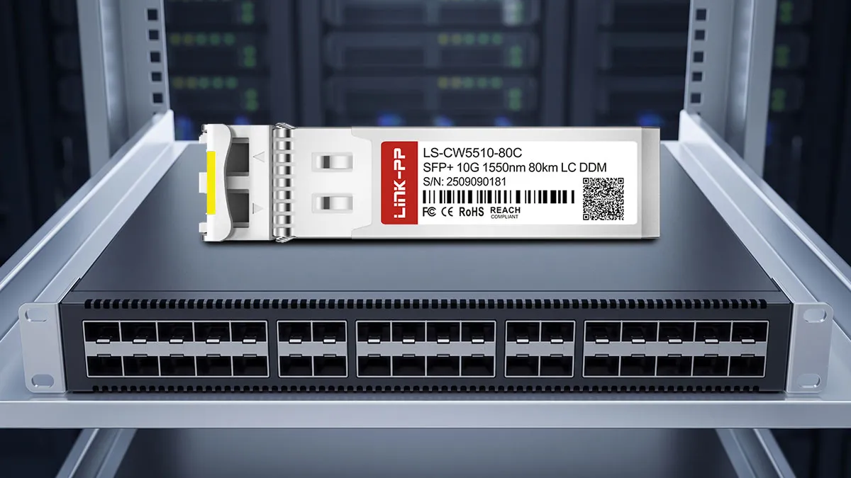 Cisco CWDM-SFP10G-1550 Compatible LINK-PP 10G SFP+ Optical Module