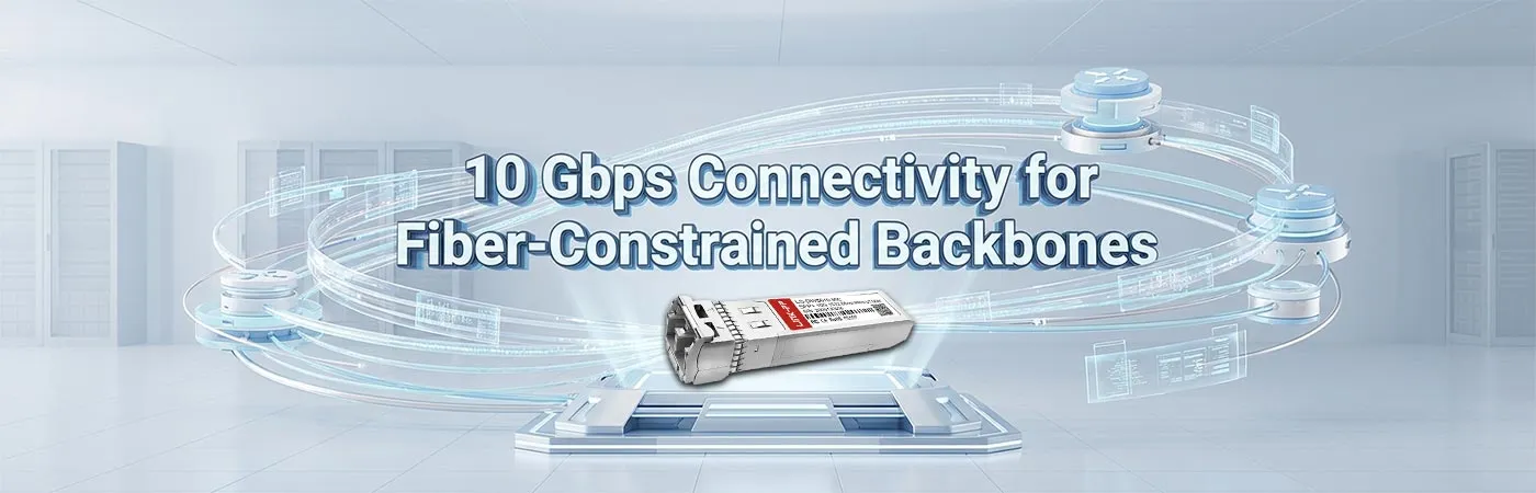 DWDM-SFP10G-32.68: 10 Gbps Connectivity for Fiber-Constrained Backbones