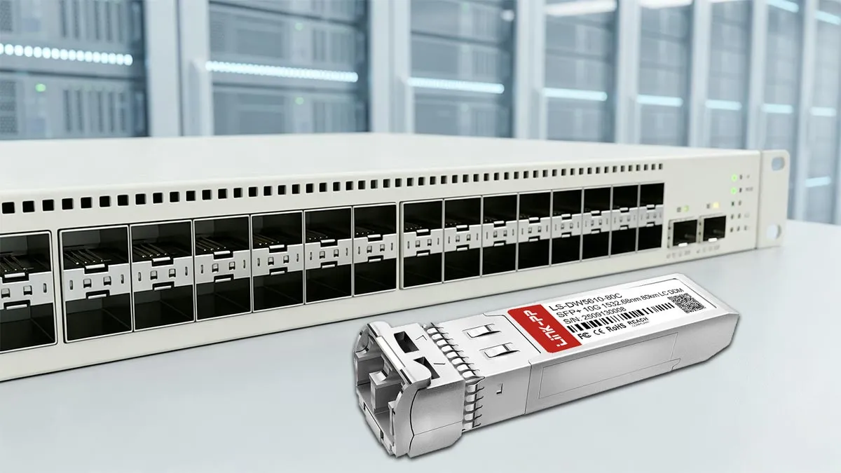 Extreme DWDM-SFP10G-32.68 Compatible LINK-PP 10G SFP+ Usage Demonstration