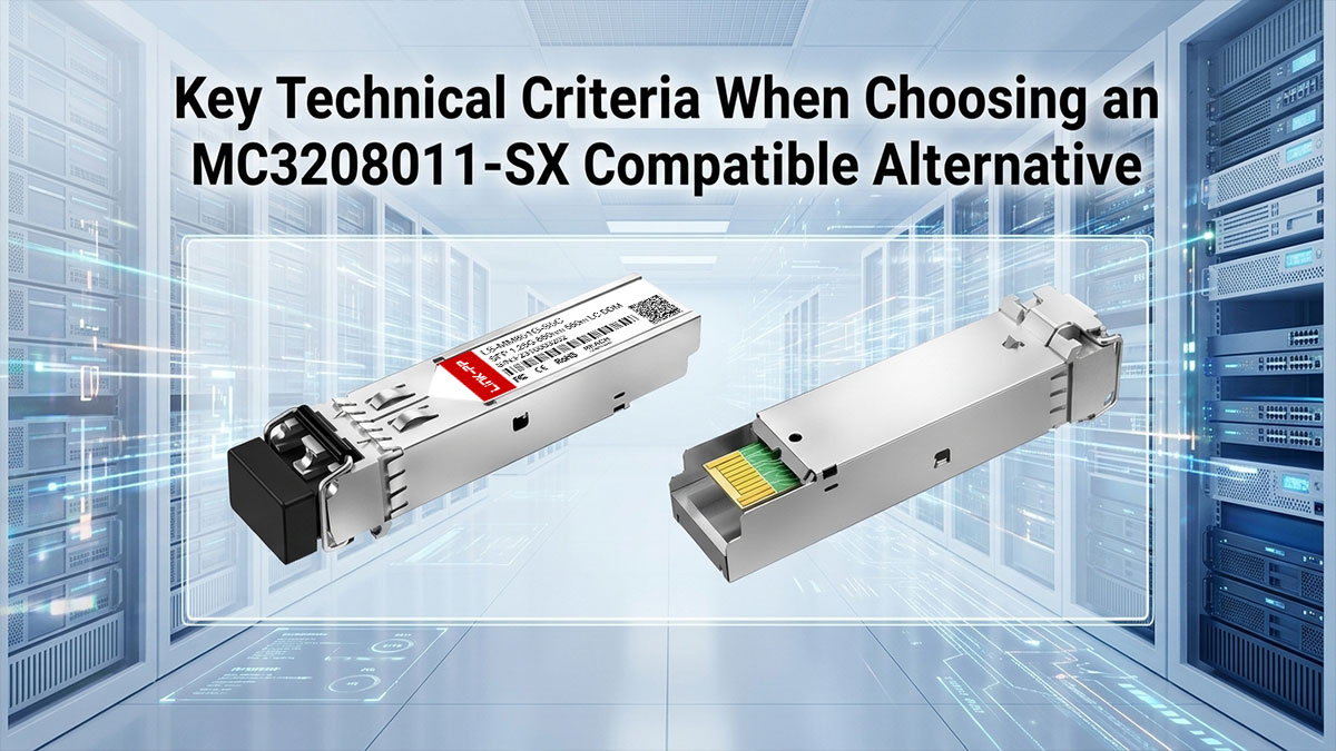 Key Technical Criteria When Choosing an MC3208011-SX Compatible Alternative