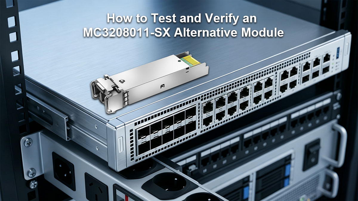 How to Test and Verify an MC3208011-SX Alternative Module