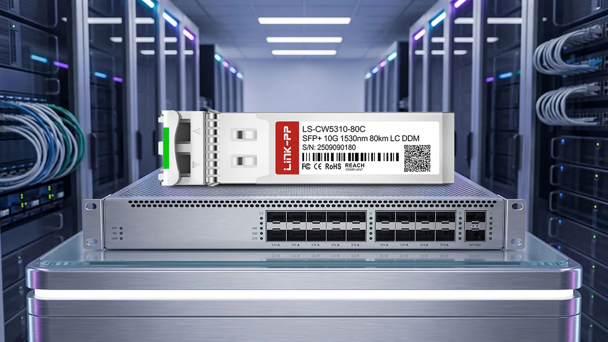 Cisco CWDM-SFP10G-1530 Compatible LINK-PP 10G SFP+ Optical Module