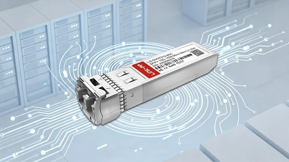 HPE DWDM-SFP10G-58.98-80 Compatible LINK-PP 10G DWDM SFP+ Specifications