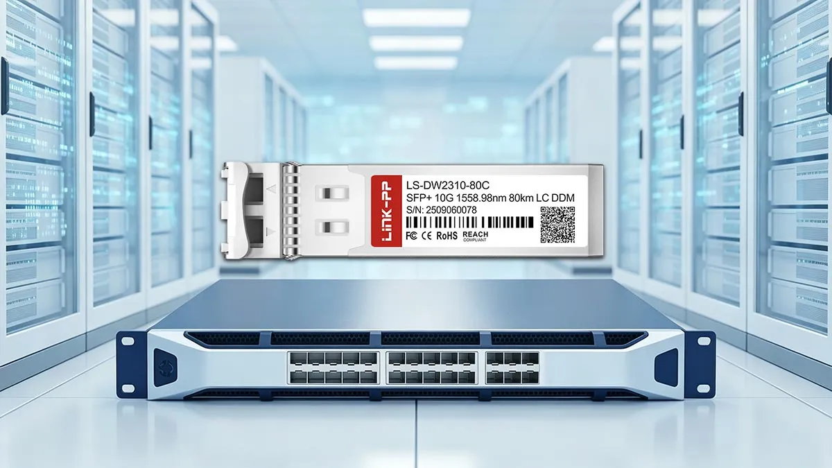 HPE DWDM-SFP10G-58.98-80 Compatible LINK-PP 10G SFP+ Optical Module