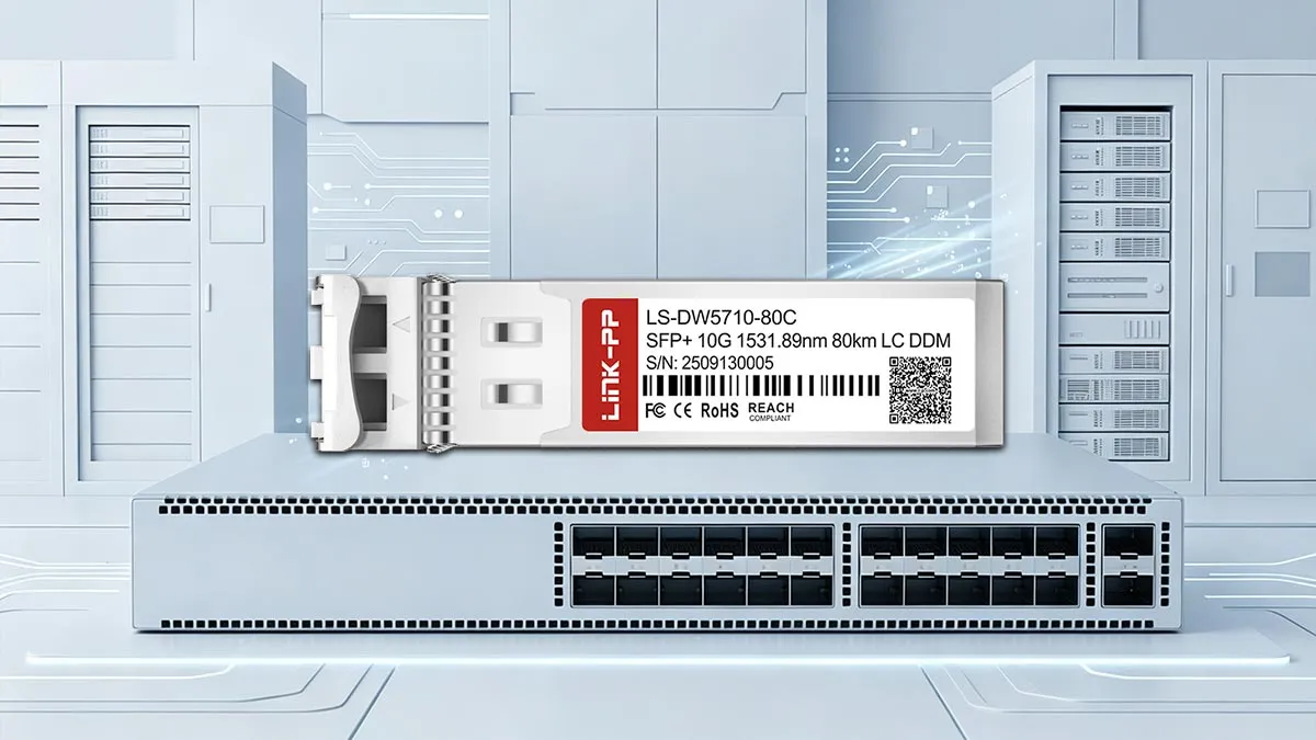 Dell DWDM-SFP10G-31.90 Compatible LINK-PP 10G SFP+ Optical Module
