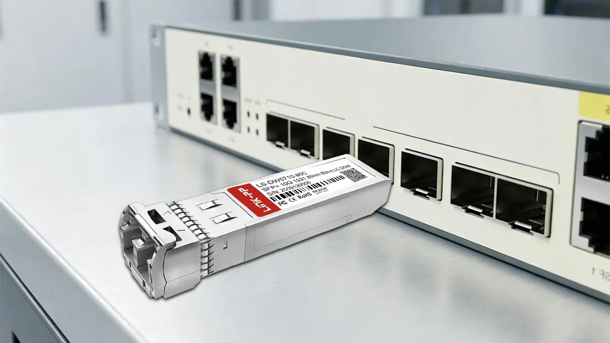 Dell DWDM-SFP10G-31.90 Compatible LINK-PP 10G SFP+ Usage Demonstration