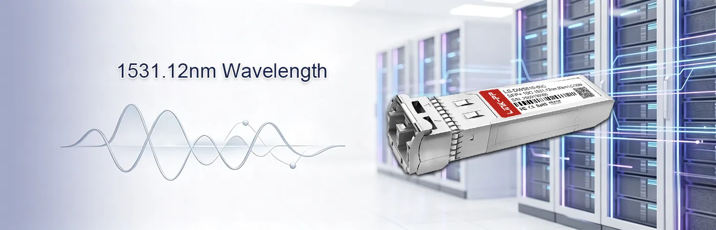 DWDM-SFP10G-31.12-80 Module with 1531.12nm Wavelength