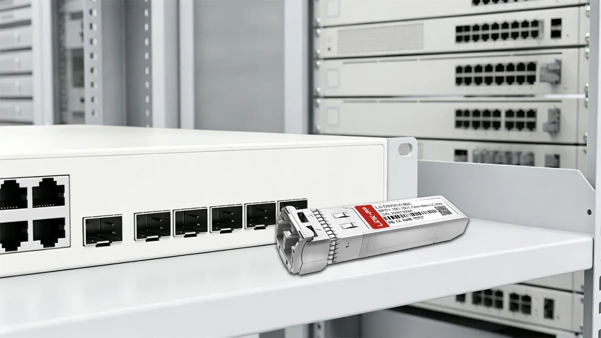 HPE DWDM-SFP10G-31.12-80 Compatible LINK-PP 10G SFP+ Usage Demonstration