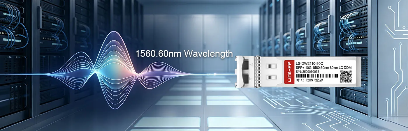 DWDM-SFP10G-60.61-80 Module with 1560.60nm Wavelength