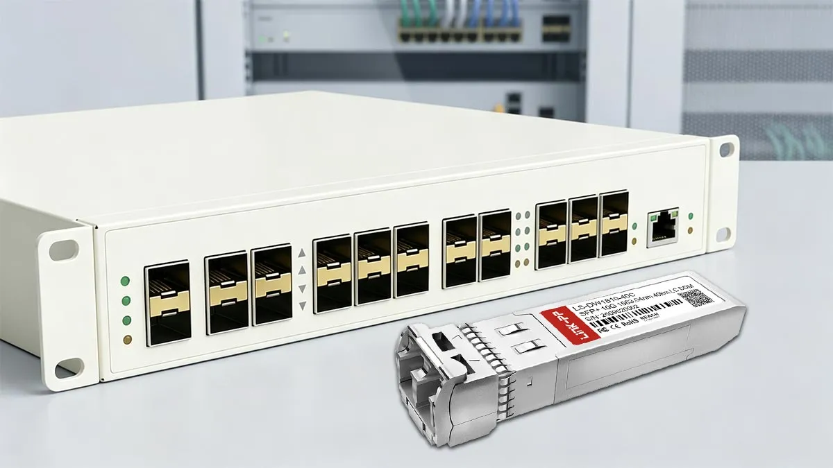 MRV SFP-10GDWER-18 Compatible LINK-PP 10G SFP+ Usage Demonstration