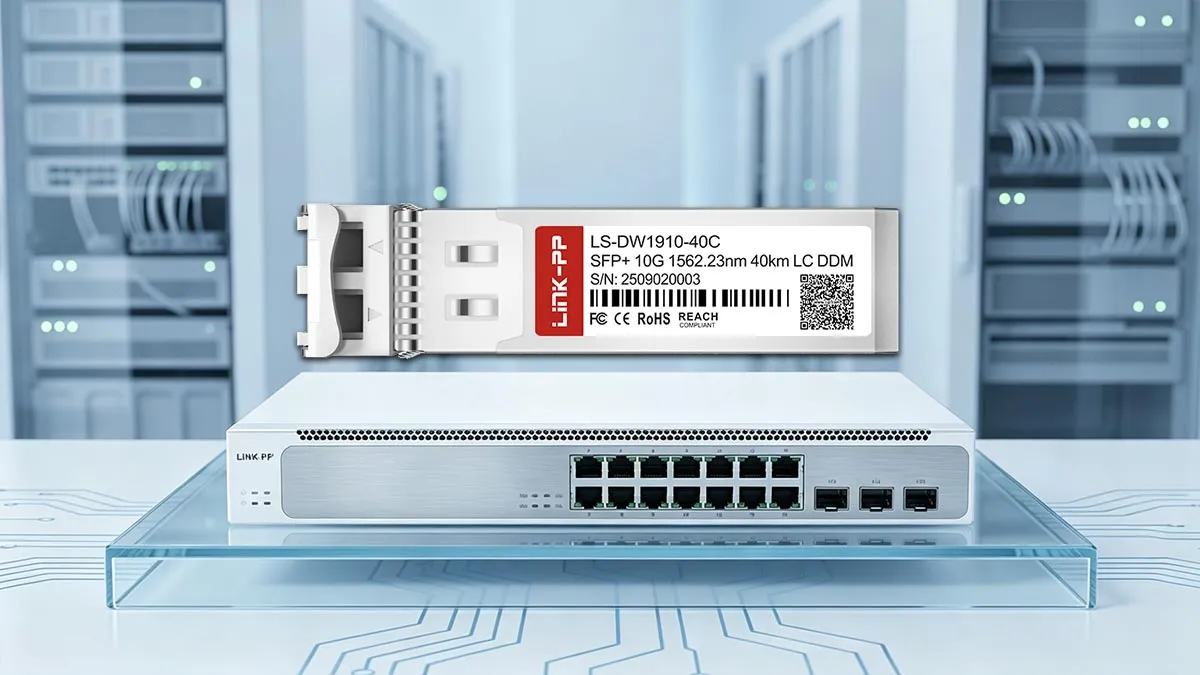 LINK-PP Module optique LS-DW1910-40C 10G SFP+