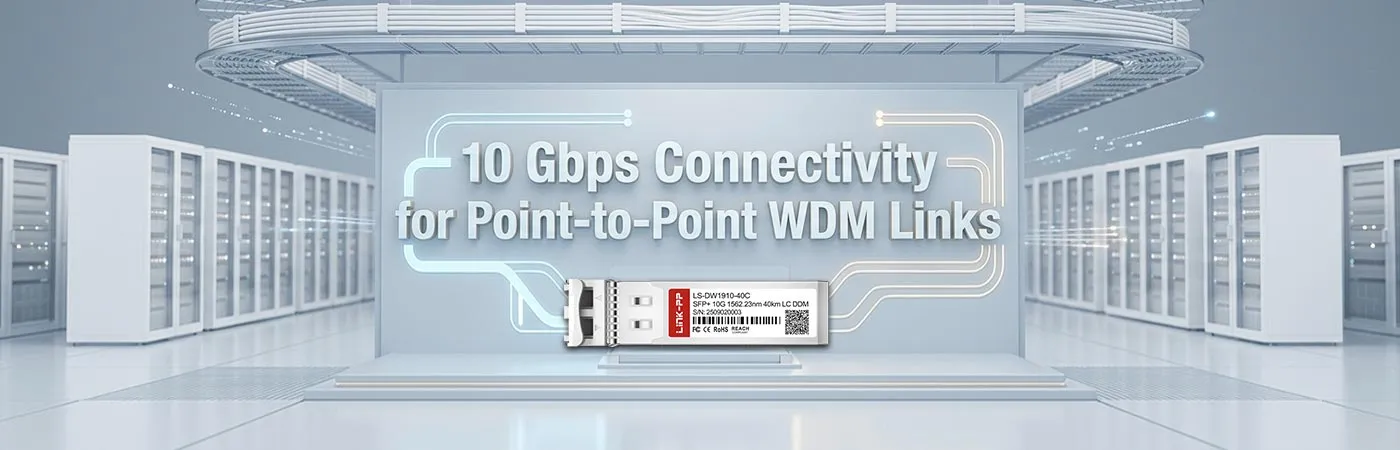 LS-DW1910-40C: 10 Gbps Connectivity for Point-to-Point WDM Links