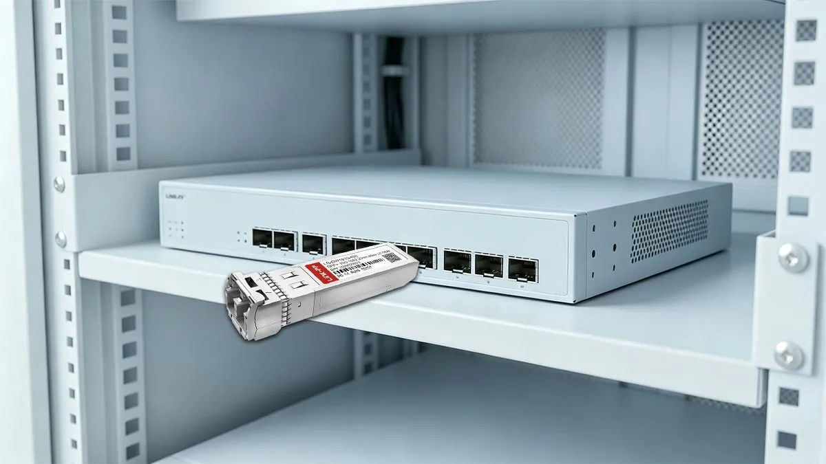 LINK-PP Démonstration d'utilisation du module SFP+ 10G LS-DW1910-40C