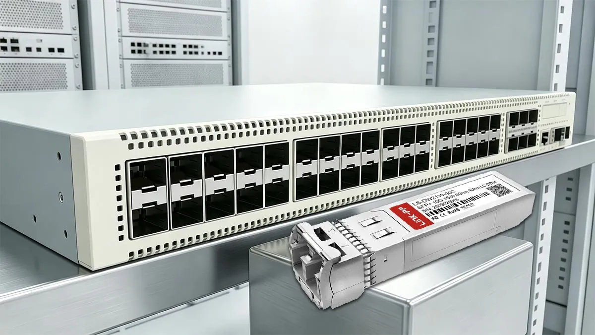 LINK-PP LS-DW2110-40C 10G SFP+ Usage Demonstration