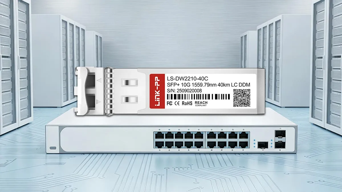 Brocade 10G-SFPP-ZRD-1559.79 Compatible LINK-PP 10G SFP+ Optical Module