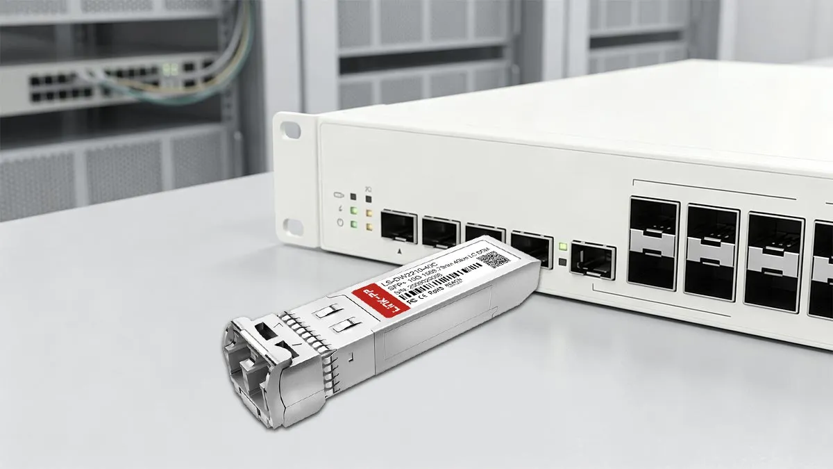 Brocade 10G-SFPP-ZRD-1559.79 Compatible LINK-PP 10G SFP+ Usage Demonstration