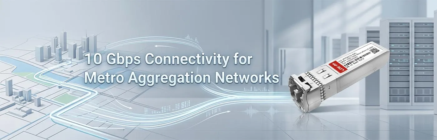 DWDM-SFP10G-58.98: 10 Gbps Connectivity for Metro Aggregation Networks