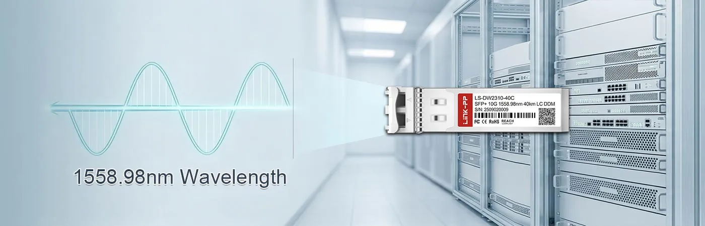 DWDM-SFP10G-58.98 Module with 1558.98nm Wavelength