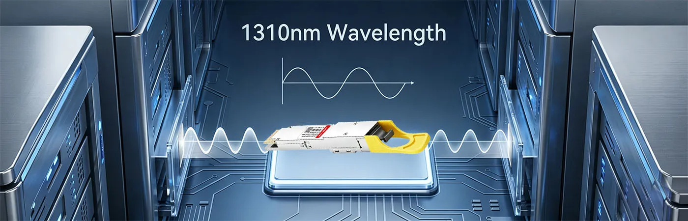 OSFP-800G-DR8P Module with 1310nm Wavelength