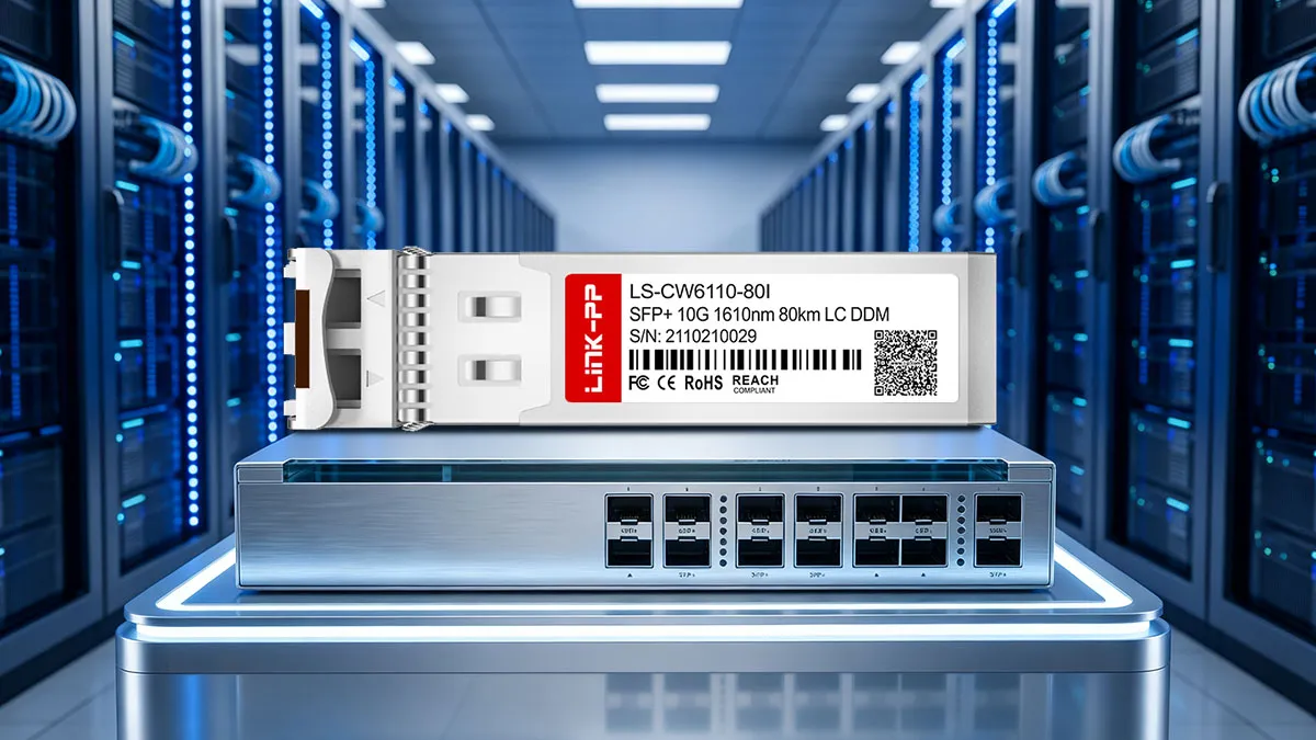 Netgear CW-SFP10G80-61-I Compatible LINK-PP 10G SFP+ Optical Module
