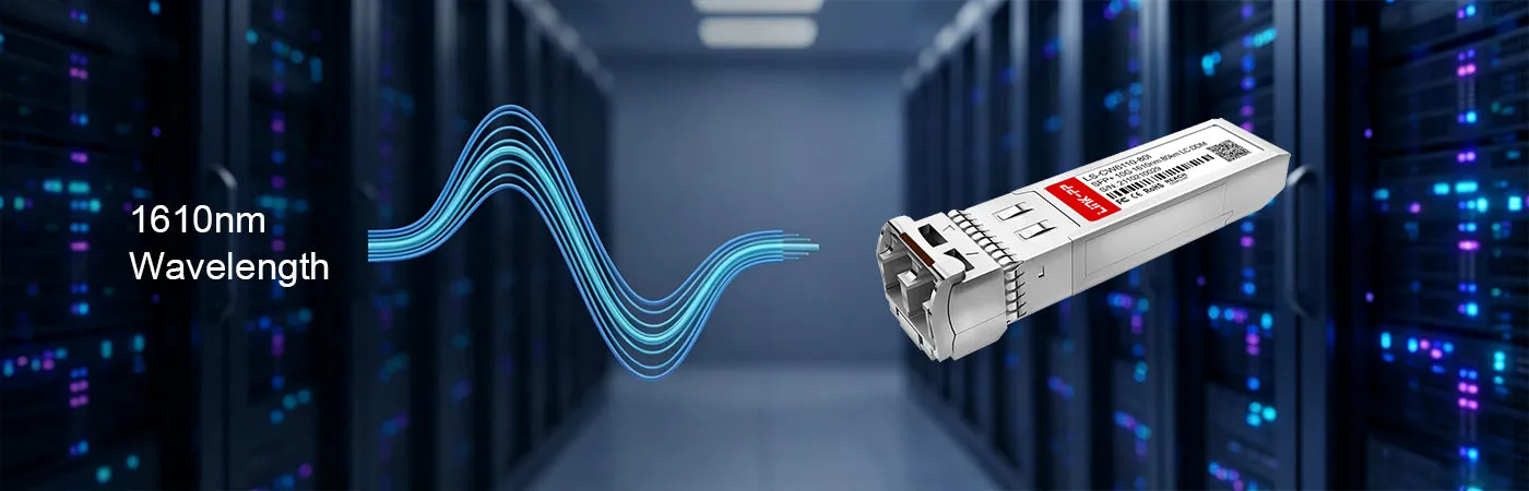 CW-SFP10G80-61-I Module with 1610nm Wavelength