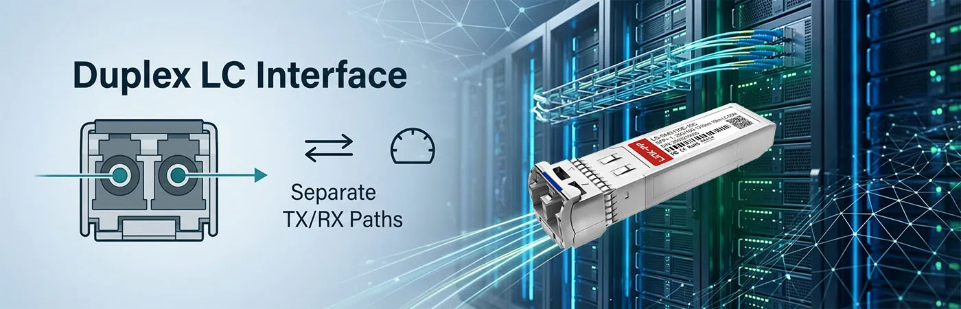 LS-SM3110E-10C Module with Duplex LC Interface