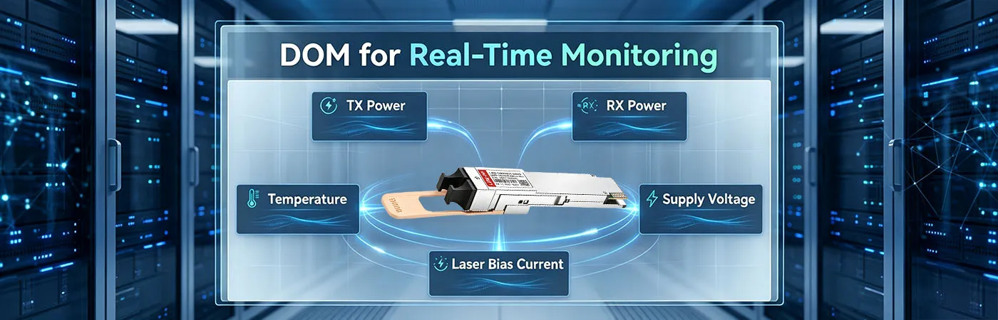LQD-DM85800-SR8C Module with DOM for Real-Time Monitoring