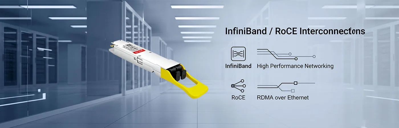 LO-CW800-2LR4C: 800G Connectivity for InfiniBand/RoCE Interconnections
