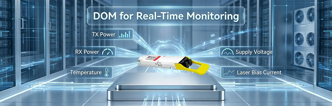 LO-CW800-2LR4C Module with DOM for Real-Time Monitoring