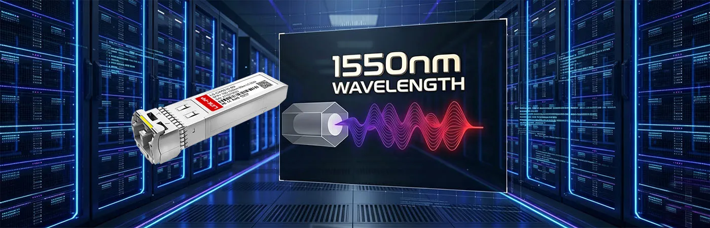 CW-SFP10G80-55-I Module with 1550nm Wavelength