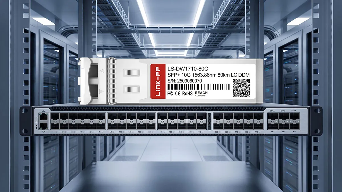Dell DWDM-SFP10G-63.86 Compatible LINK-PP 10G SFP+ Optical Module