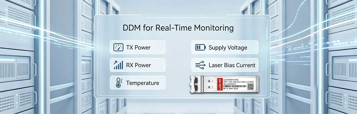 LS-DW2610-40C Module with DDM for Real-Time Monitoring