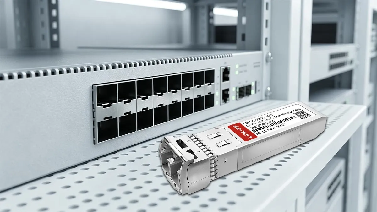 LINK-PP LS-DW2610-40C 10G SFP+ Usage Demonstration
