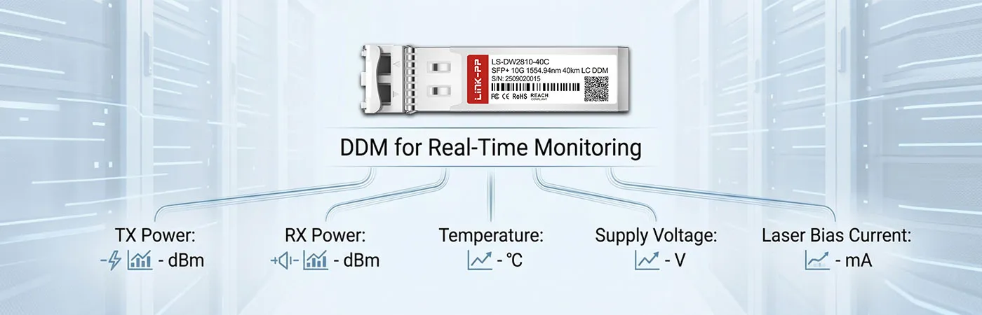 실시간 모니터링을 위한 DDM 기능이 탑재된 LS-DW2810-40C 모듈