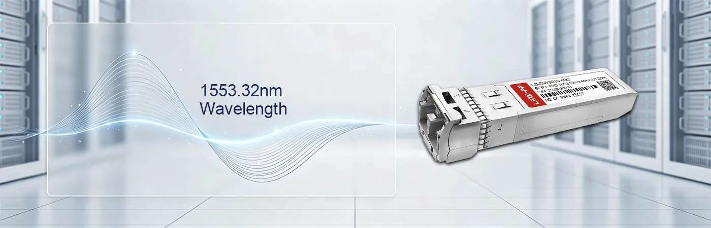 Module LS-DW3010-40C avec une longueur d'onde de 1553.32 nm