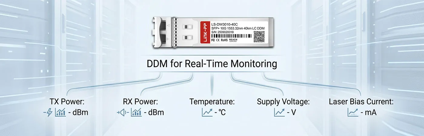 Module LS-DW3010-40C avec DDM pour la surveillance en temps réel