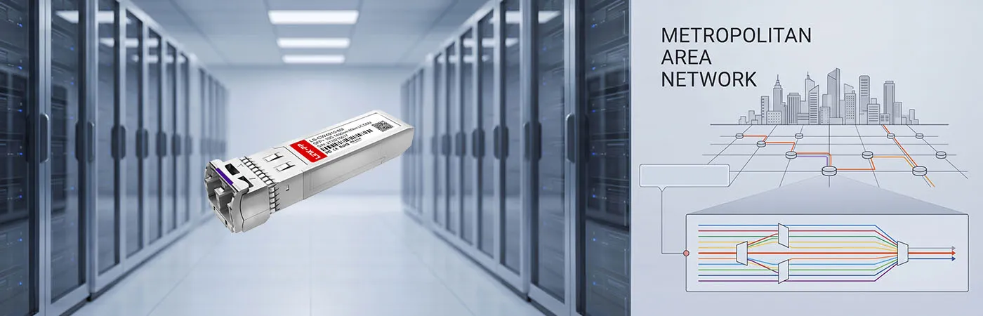 CW-SFP10G80-49-I: 10G Connectivity for Metropolitan Area Network