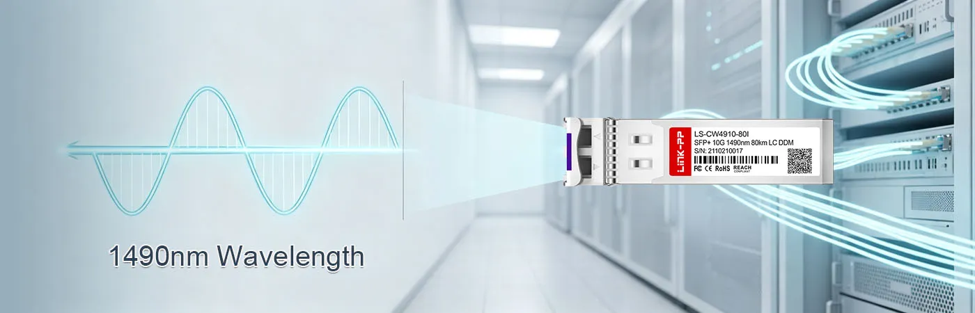 CW-SFP10G80-49-I Module with 1490nm Wavelength