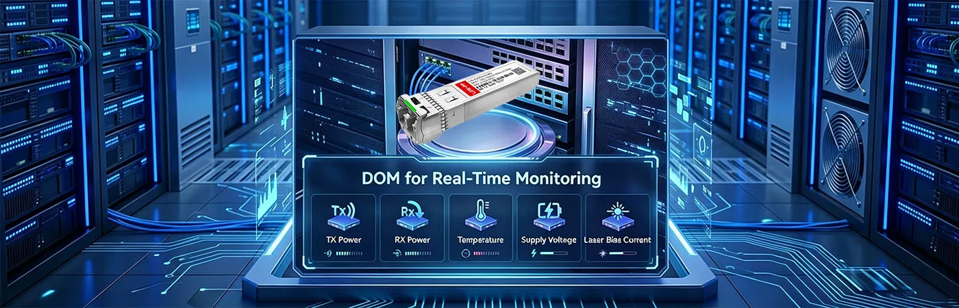 CW-SFP10G80-53-I Module with DOM for Real-Time Monitoring