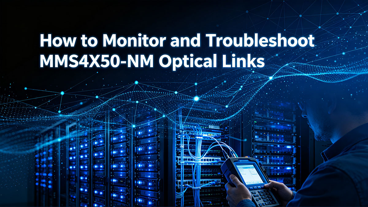 How to Monitor and Troubleshoot MMS4X50-NM Optical Links