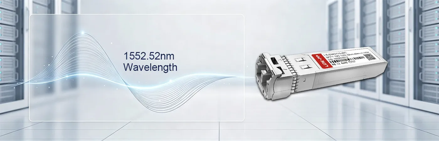 โมดูล LS-DW3110-40C ที่มีความยาวคลื่น 1552.52 นาโนเมตร